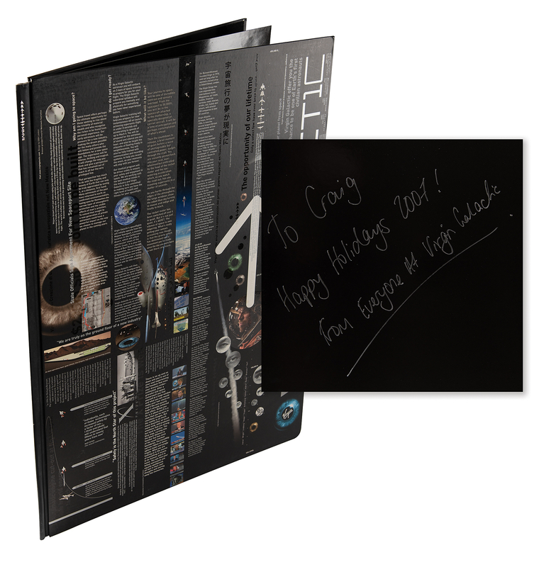 Lot 8641 Virgin Galactic Oversized Photobook