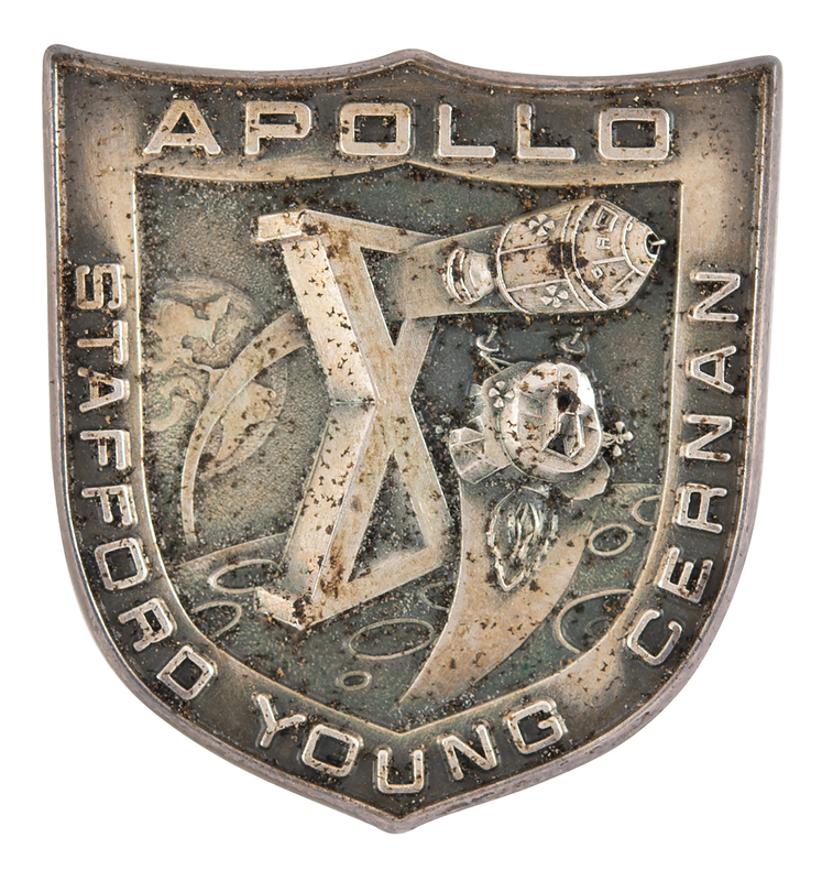 Lot 8166 Apollo 10 Flown Robbins Medallion - From the Personal Collection of Edgar Mitchell