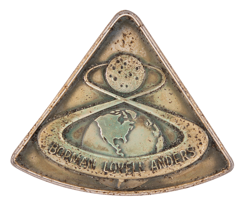 Lot 8139 Apollo 8 Flown Robbins Medallion - From the Personal Collection of Edgar Mitchell