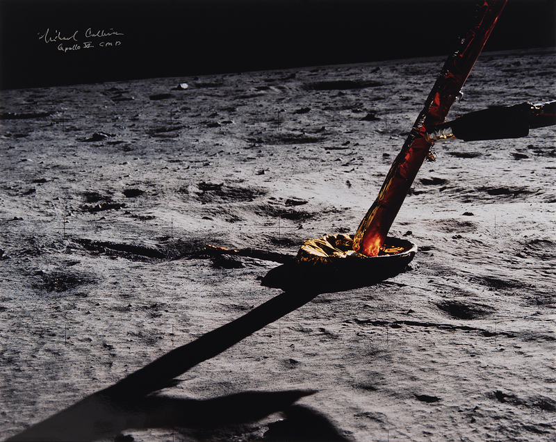 Lot 8238 Michael Collins Oversized Signed Photograph