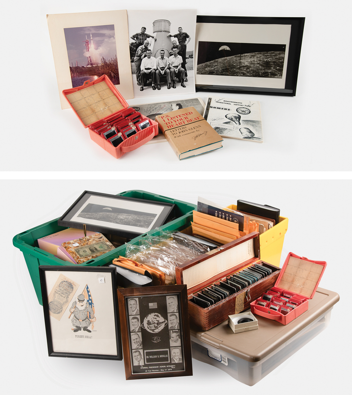 Lot 8026 The William K. Douglas NASA Archive - Historic Collection from the Flight Surgeon of the Mercury 7, Containing (300+) Rare Artifacts, Including Health Records, Awards, Film Reels, and Signatures