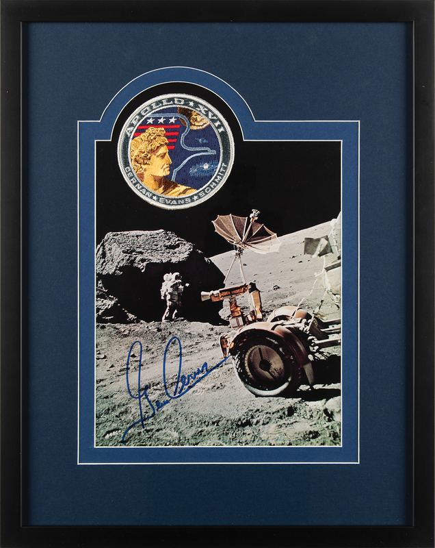 Lot 8407 Gene Cernan Signed Photograph