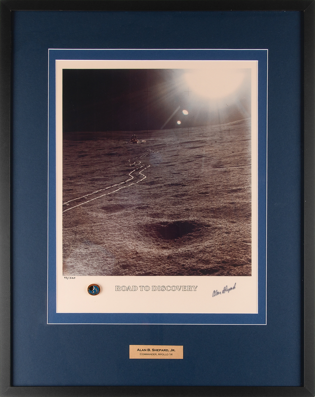 Lot 8337 Alan Shepard Signed Print - 'Road to Discovery' (Ltd. Ed. #93/500) (14.75? x 18.5?)