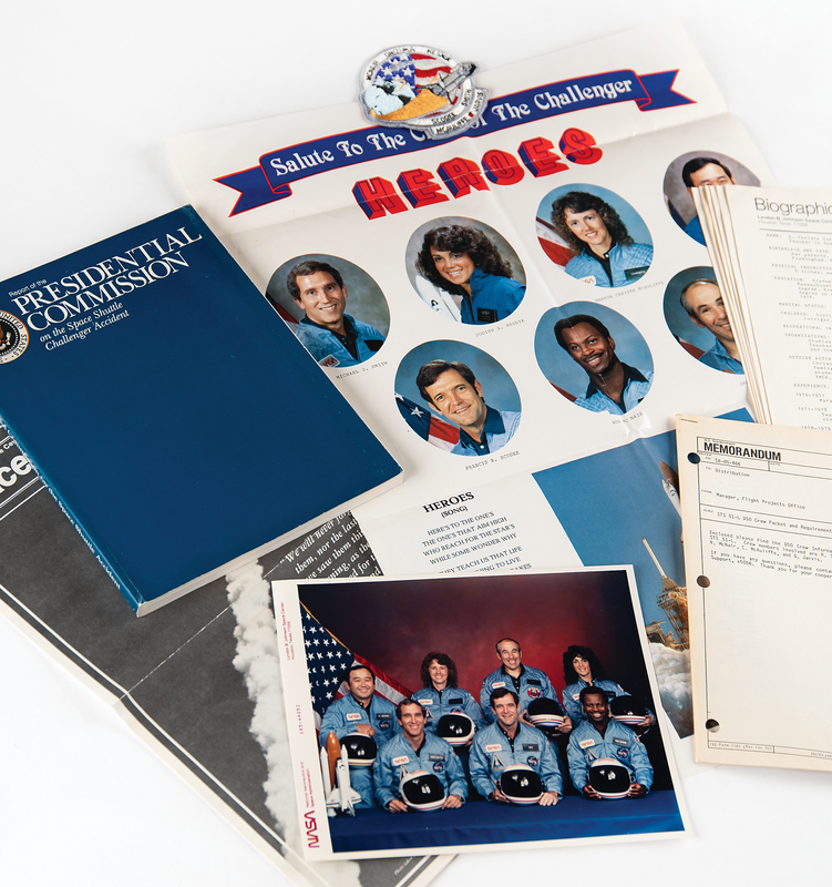 Lot 8551 Space Shuttle Challenger Collection