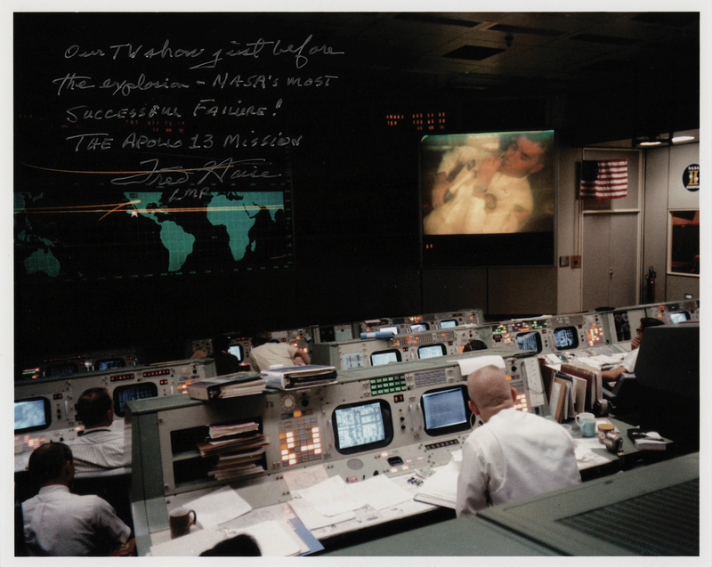 Lot 8289 Fred Haise Signed Photograph
