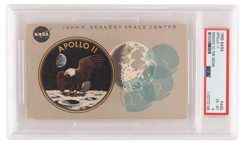 Lot 8231 Apollo 11 Launch Pass - PSA EX-MT 6
