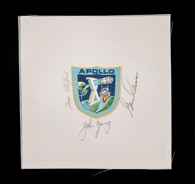 Lot 8163 Apollo 10 Crew-Signed Beta Patch