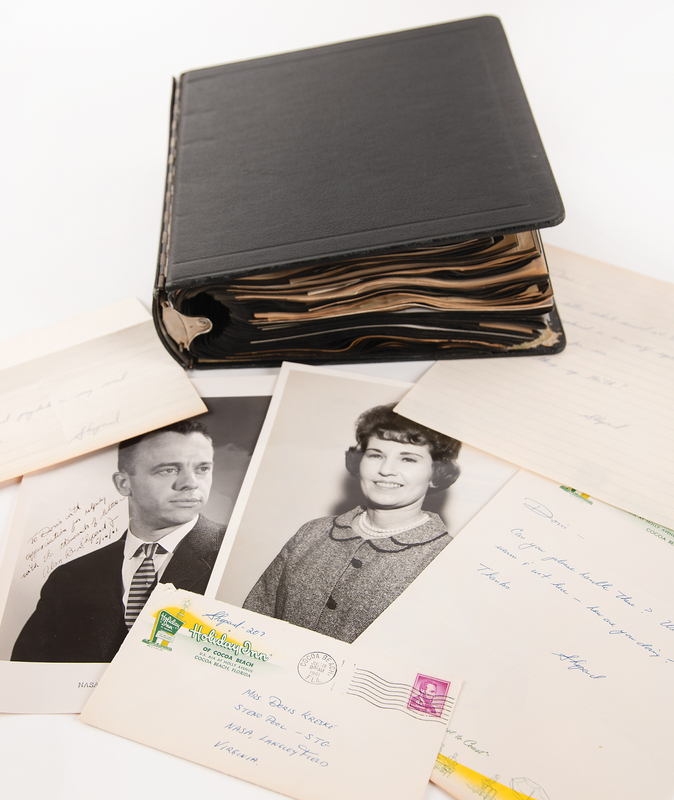 Lot 8033 Alan Shepard's Mercury-Redstone 3 Correspondence and Photograph Scrapbook