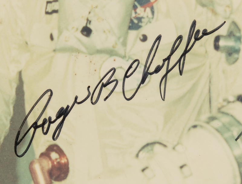 Apollo 1 Signed Oversized Photograph - From the Estate of a North