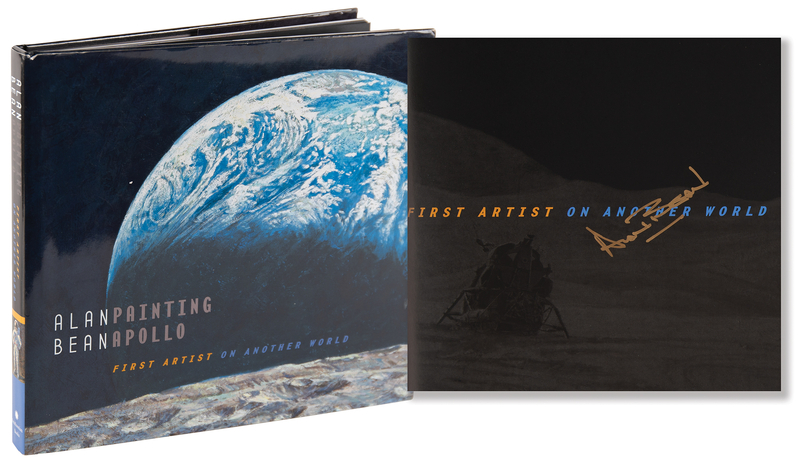 Lot 8261 Alan Bean Signed Book - Painting Apollo
