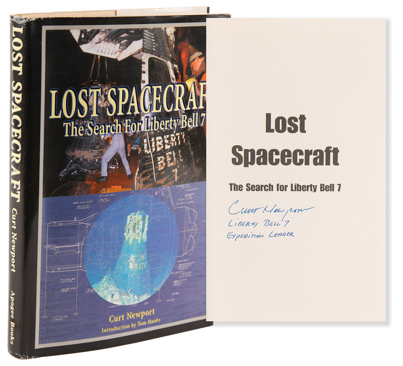 Lot 8060 Curt Newport Signed Book - Lost Spacecraft