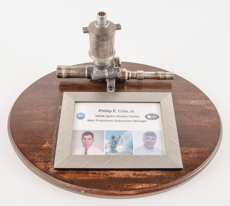 Lot 8583 Space Shuttle Main Engine Oxygen Flow Control Valve Presentation to SSME Program Manager