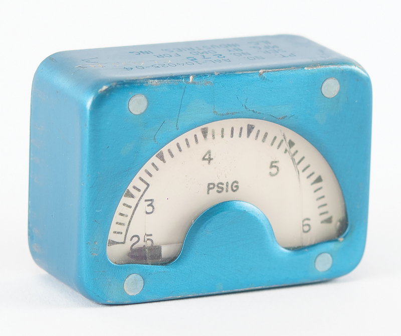 Lot 8481 Apollo 13 Flown Arm Pressure Gauge from CMP Jack Swigert's A7L Space Suit