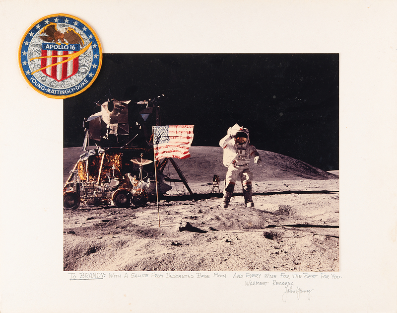 Lot 8386 John Young Signed Oversized Photograph