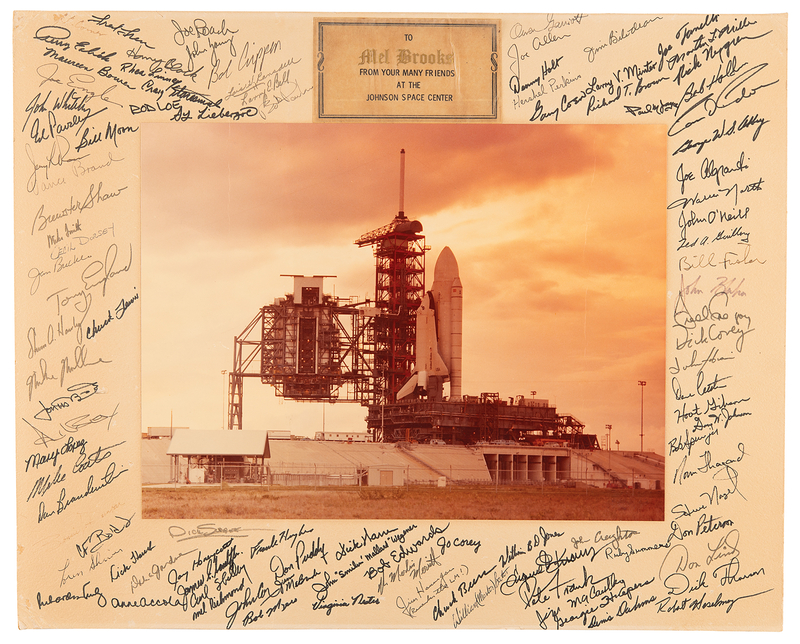 Lot 8539 Space Shuttle and Skylab Astronauts (100+) Multi-Signed Oversized Photograph