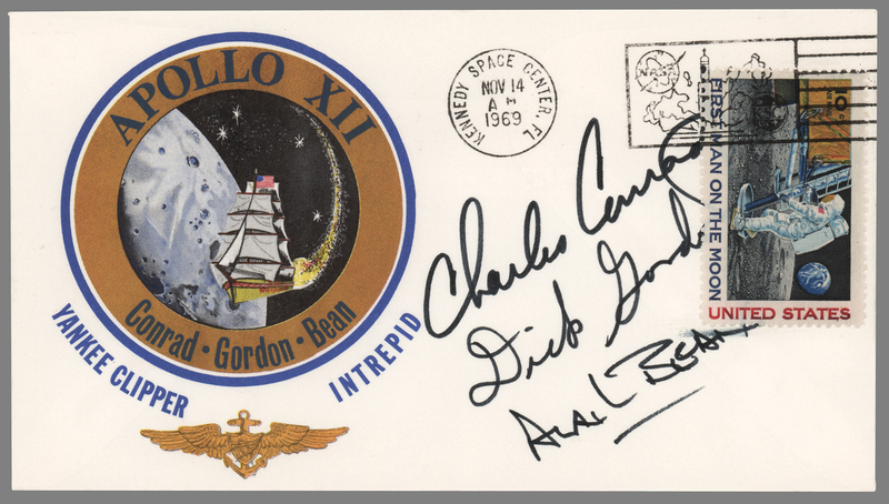 Lot 8253 Apollo 12 Crew-Signed 'Type 1' Insurance Cover