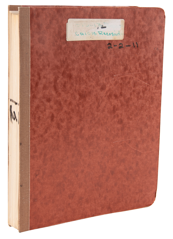 Lot 8510 Gene Kranz's Hand-Corrected Rough Draft of the 'Case Study: The Apollo 13 Accident' Report