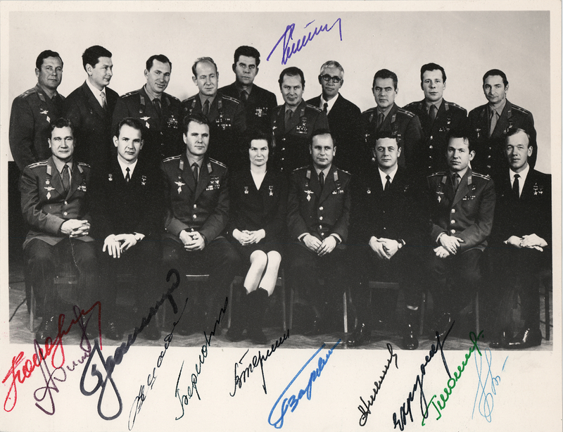 Lot 8645 Cosmonauts (12) Multi-Signed Photograph