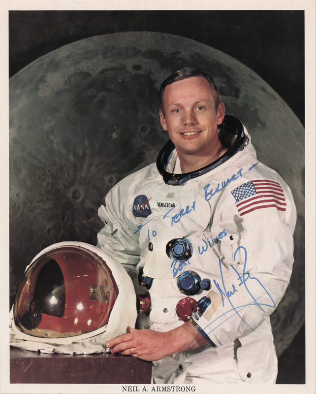 Lot 8201 Neil Armstrong Signed Photograph