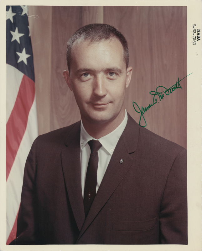 Lot 8113 Jim McDivitt Signed Photograph