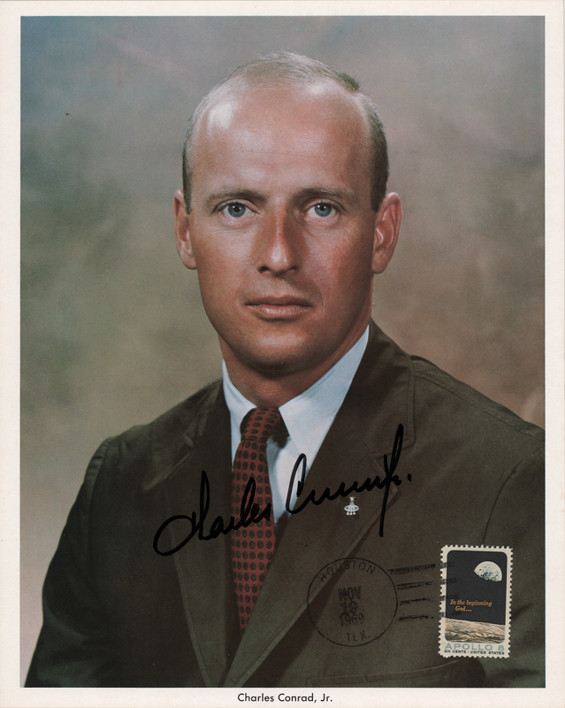 Lot 8268 Charles Conrad Signed Photograph