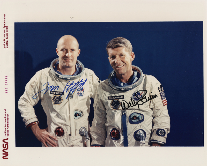 Lot 8102 Gemini 6 Signed Photograph
