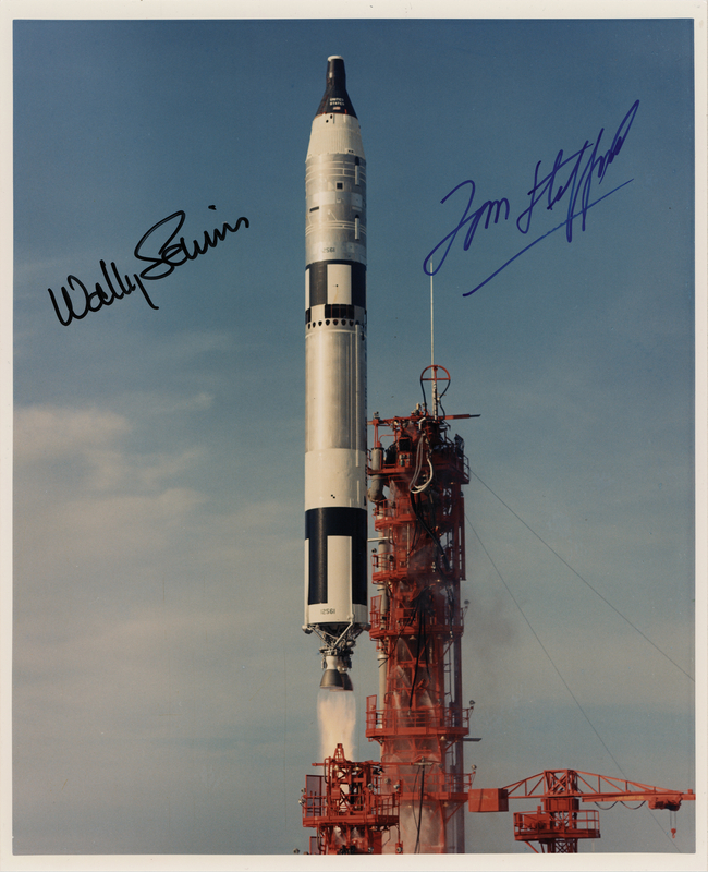 Lot 8103 Gemini 6 Signed Photograph