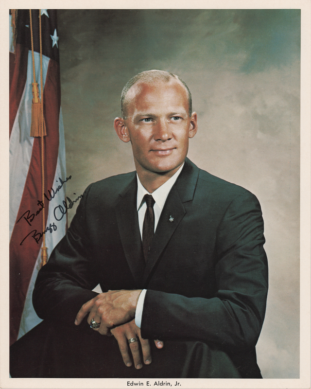 Lot 8208 Buzz Aldrin Signed Photograph