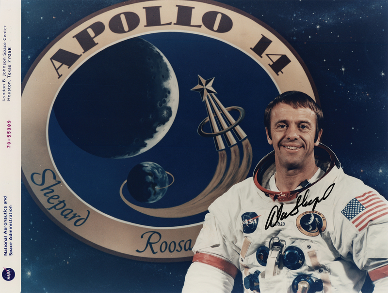 Lot 8338 Alan Shepard Signed Photograph