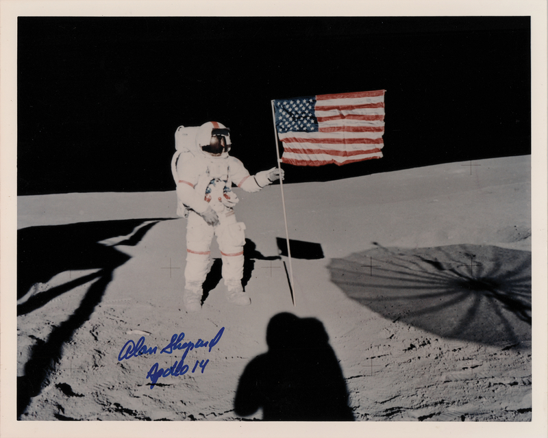 Lot 8339 Alan Shepard Signed Photograph