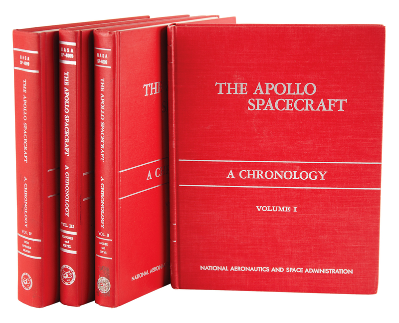 Lot 8457 The Apollo Spacecraft: A Chronology Four-Volume Set