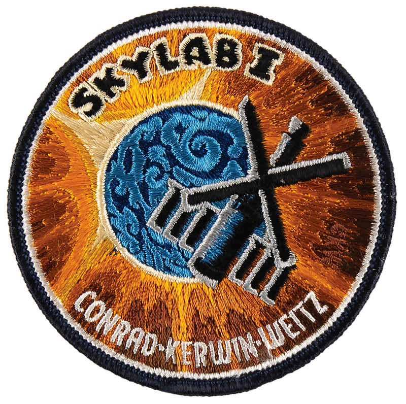 Lot 8530 Guenter Wendt's Skylab 2 Crew-Presented 'CKW' Patch