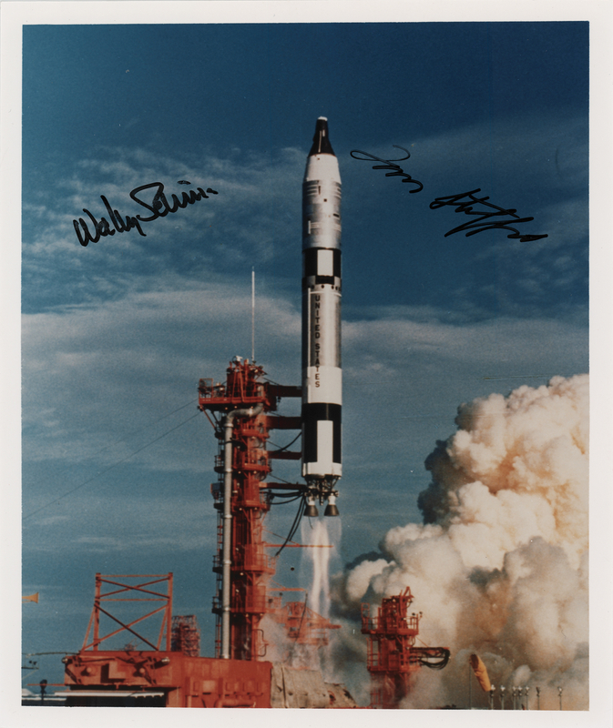 Lot 8104 Gemini 6 Signed Photograph