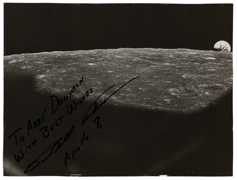 Lot 8142 Bill Anders Signed Photograph