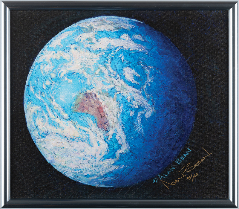 Lot 8263 Alan Bean Signed Giclee Print - 'A Jewel in the Heavens' (Ltd. Ed #95/150) - 14˝ x 12˝