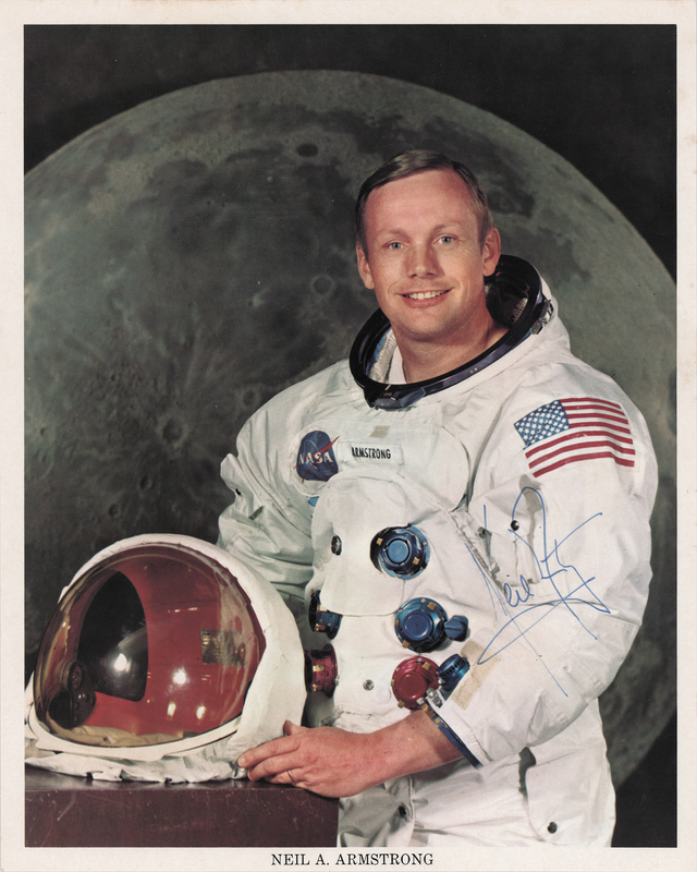 Lot 8235 Neil Armstrong Signed Photograph