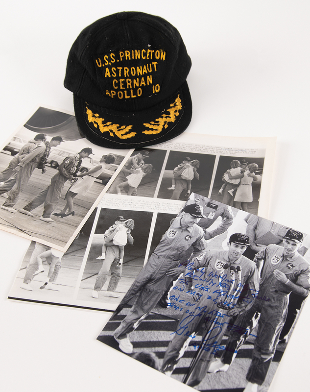 Lot 8162 Apollo 10 Recovery Baseball Cap - From the Personal Collection of Gene Cernan