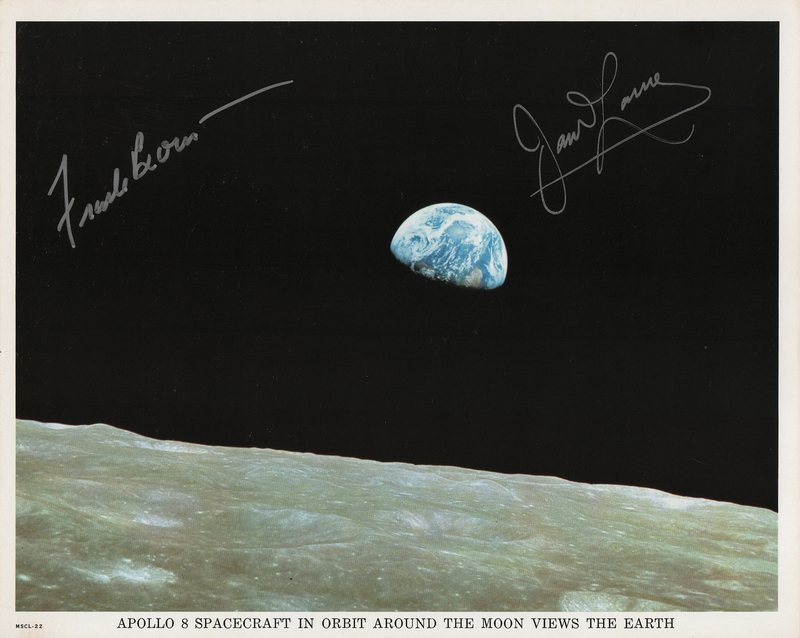 Lot 8149 Frank Borman and James Lovell Signed Photograph