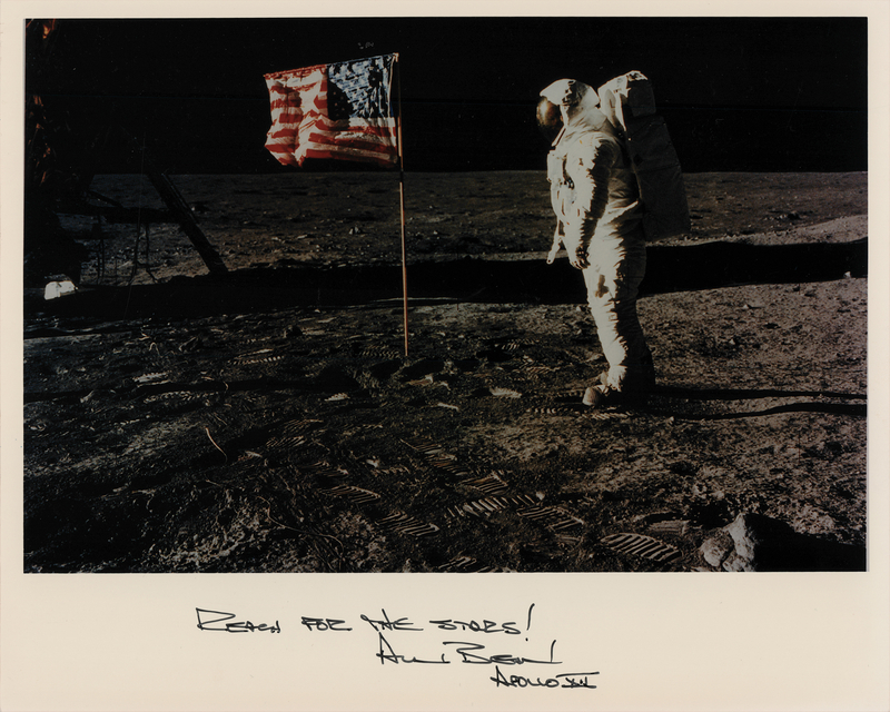Lot 8265 Alan Bean Signed Photograph