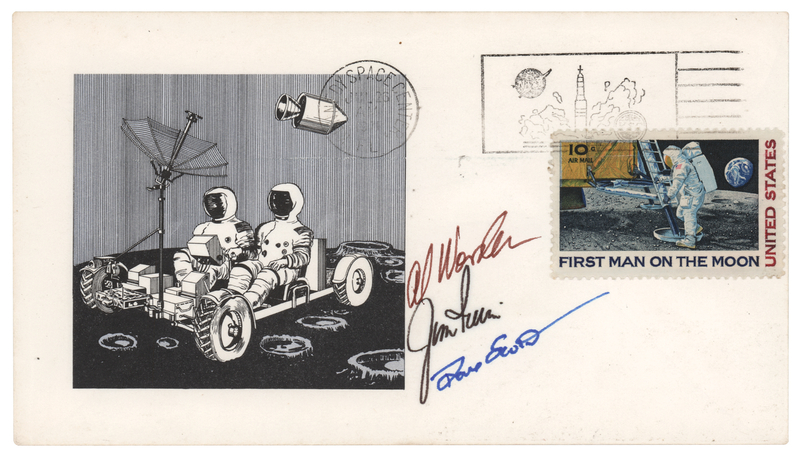 Lot 8351 Apollo 15 Crew-Signed Launch Day Cover