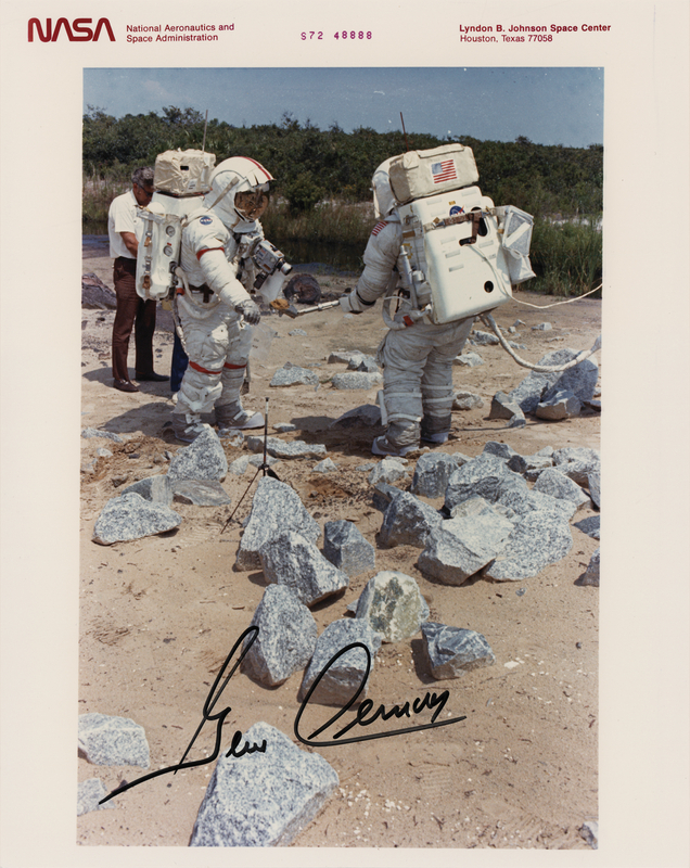Lot 8413 Gene Cernan Signed Photograph
