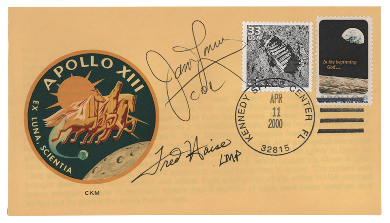 Lot 8297 James Lovell and Fred Haise