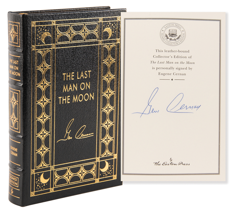 Lot 8414 Gene Cernan Signed Book - The Last Man on the Moon