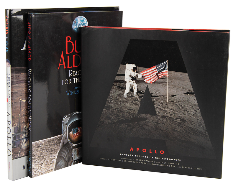Lot 8446 Moonwalkers (3) Signed Books