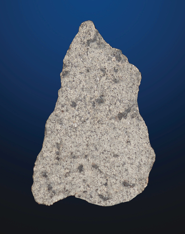 Lot 8675 NWA 13190 Martian Meteorite Slice