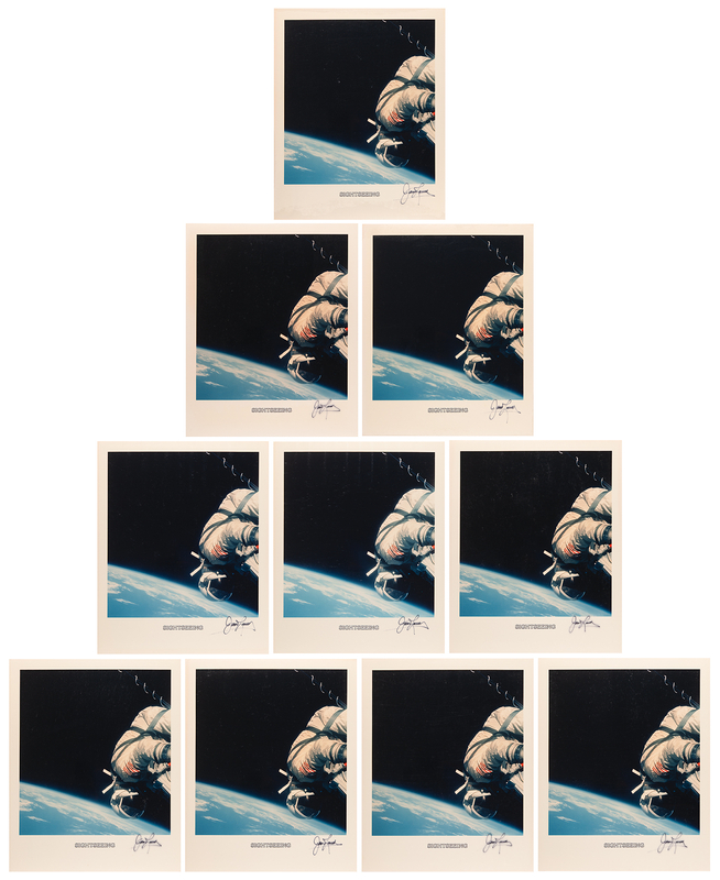 Lot 8112 James Lovell (10) Signed 'Sightseeing' Photographic Prints - Each 16? x 19.75?