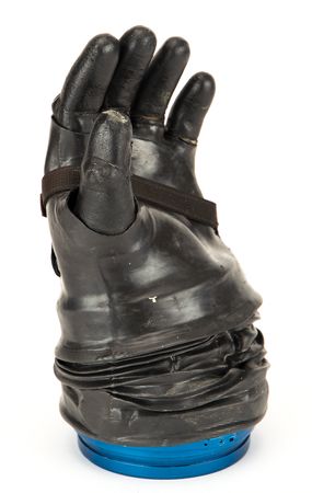 Lot #8485 Joe Kerwin's A7LB IV Glove Assembly - Image 1