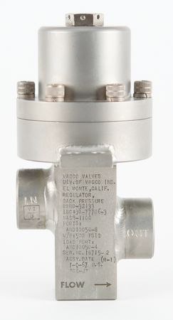 Lot #8495 Apollo LM GSE Vacco Valve Back Pressure Regulator - Image 1