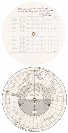 Lot #8342 Apollo 15 Flown CSM Photo Target Wheel - From the Personal Collection of Dave Scott - Image 5