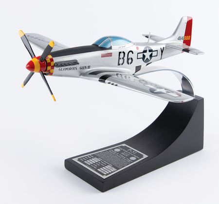 Lot #8020 Chuck Yeager Signed 'Glamorous Glen III? Model - Image 2